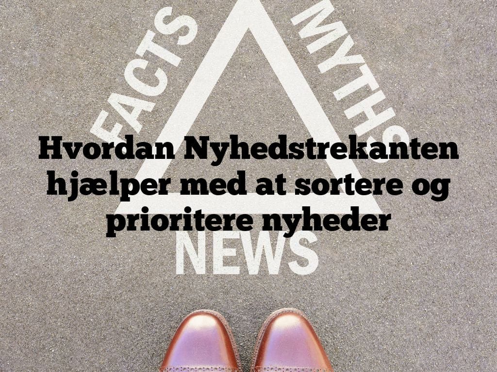 Hvordan Nyhedstrekanten hjælper med at sortere og prioritere nyheder