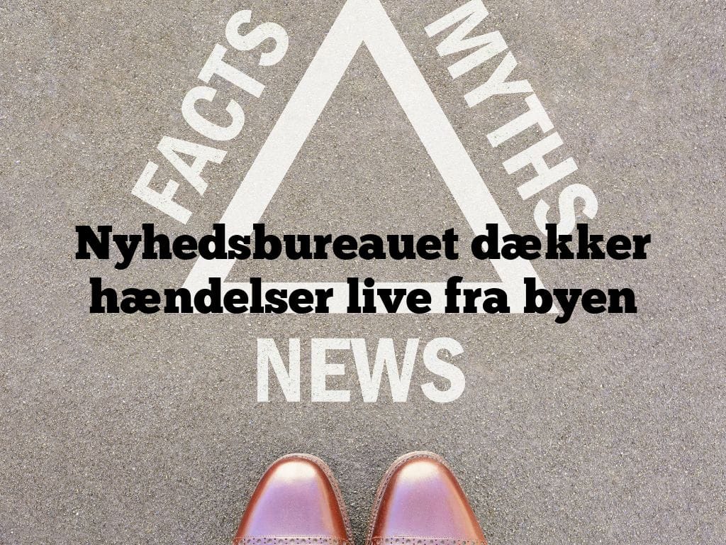 Nyhedsbureauet dækker hændelser live fra byen