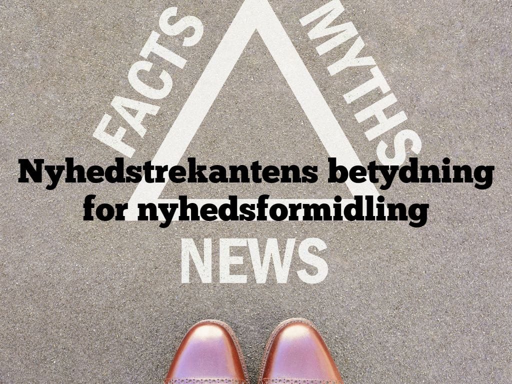 Nyhedstrekantens betydning for nyhedsformidling